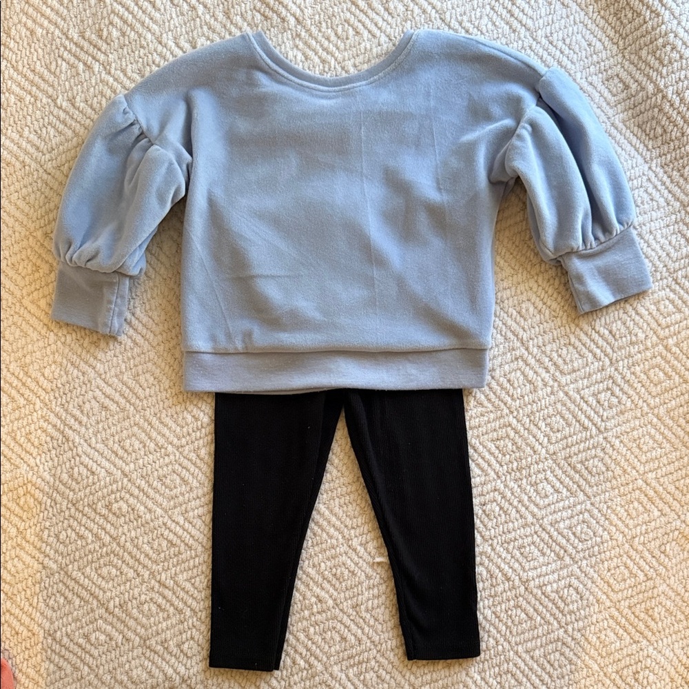 Baby Girl Sweater & Legging Set